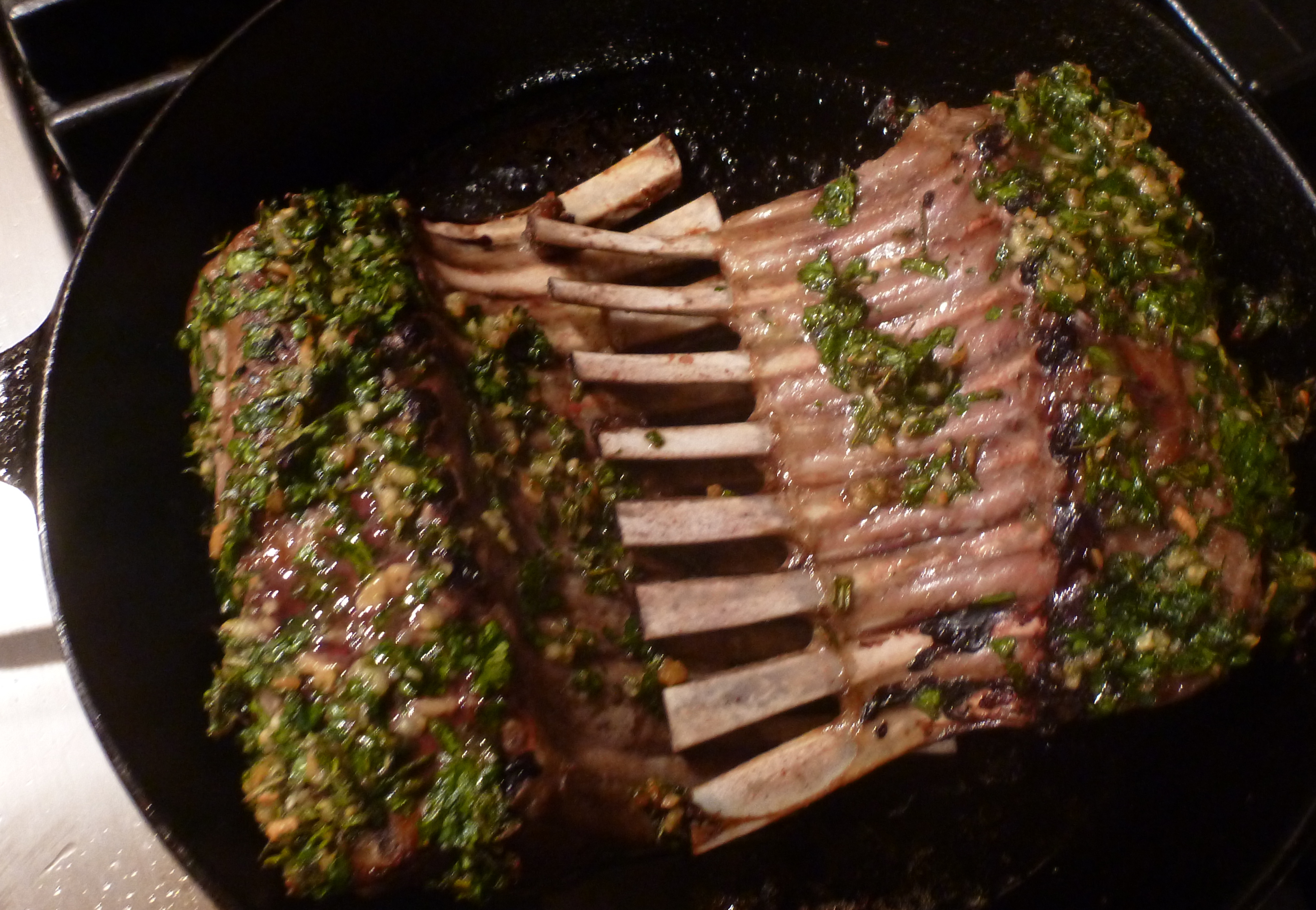 Garlic and Herb Rack of Lamb