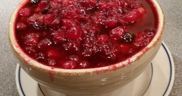 Whole Berry Cranberry Sauce