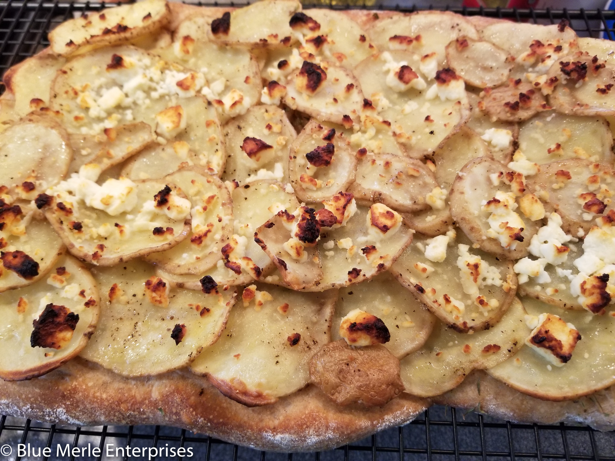 Potato focaccia, baking to stay tuned - asmallkitcheningenoa