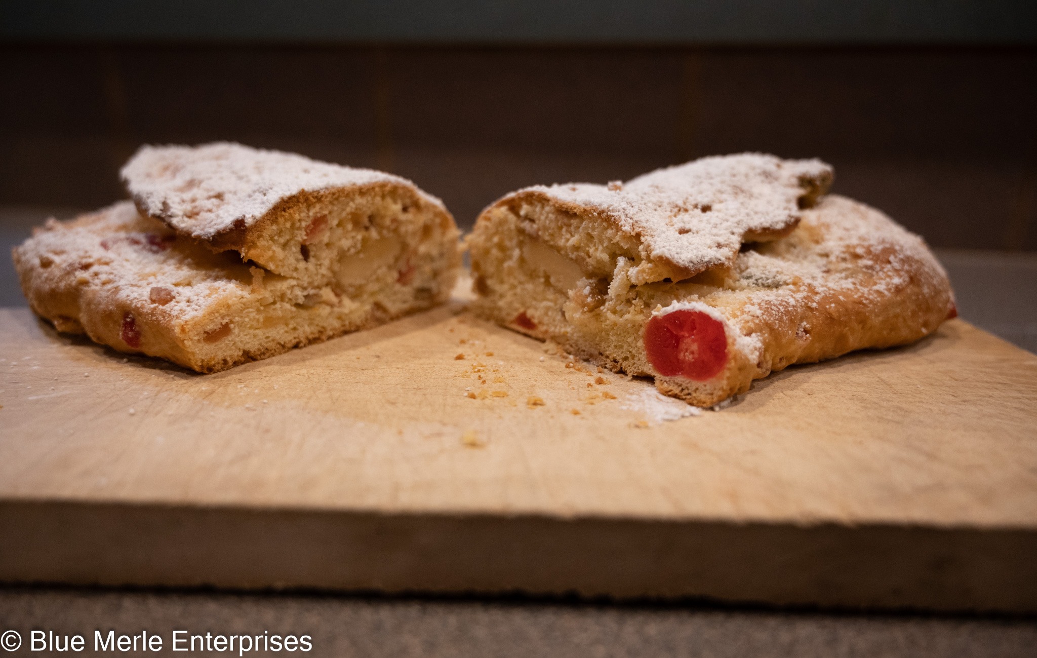 Christmas Stollen with Marzipan